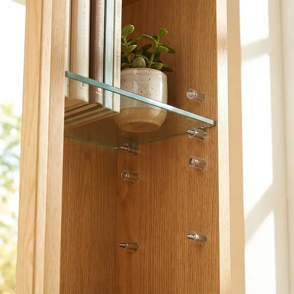 Metal Shelf Support Pegs Set