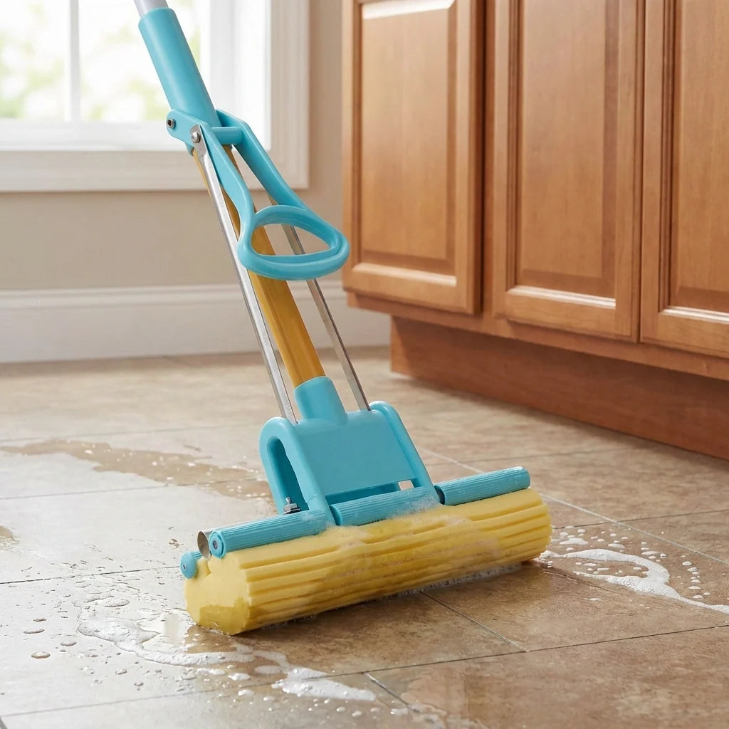 Multi-Purpose Foldable Floor Cleaning Squeeze Mop Wiper