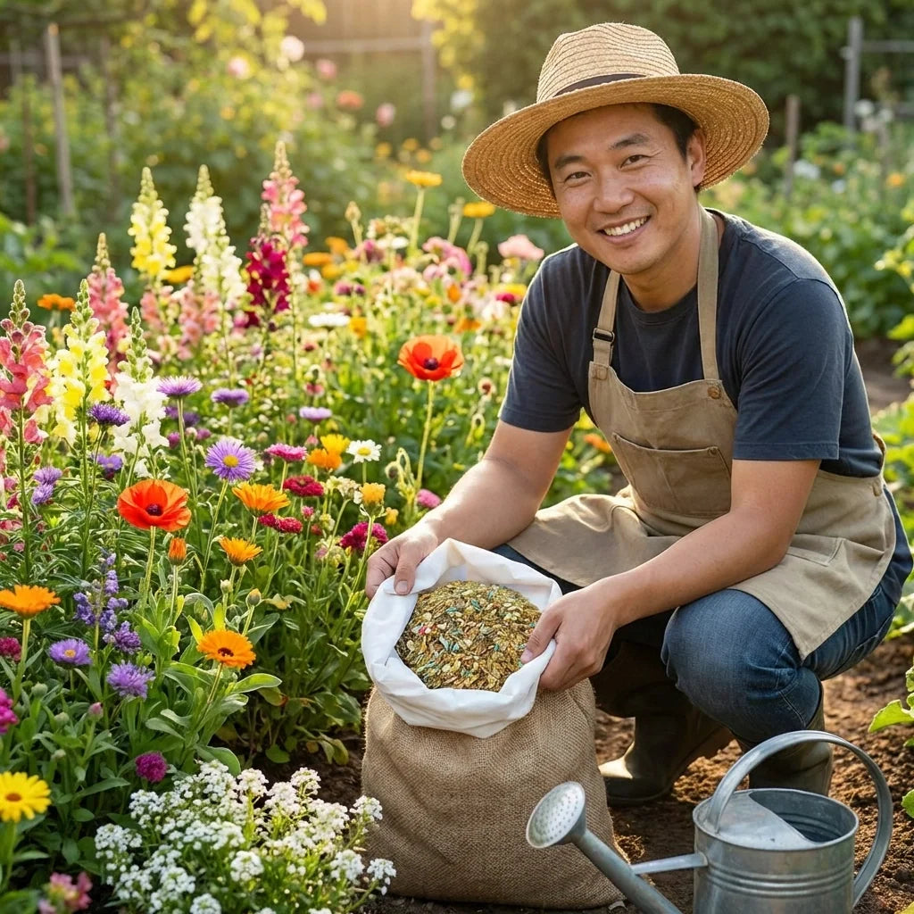 Varieties of Flower Seeds (Pack of 100)