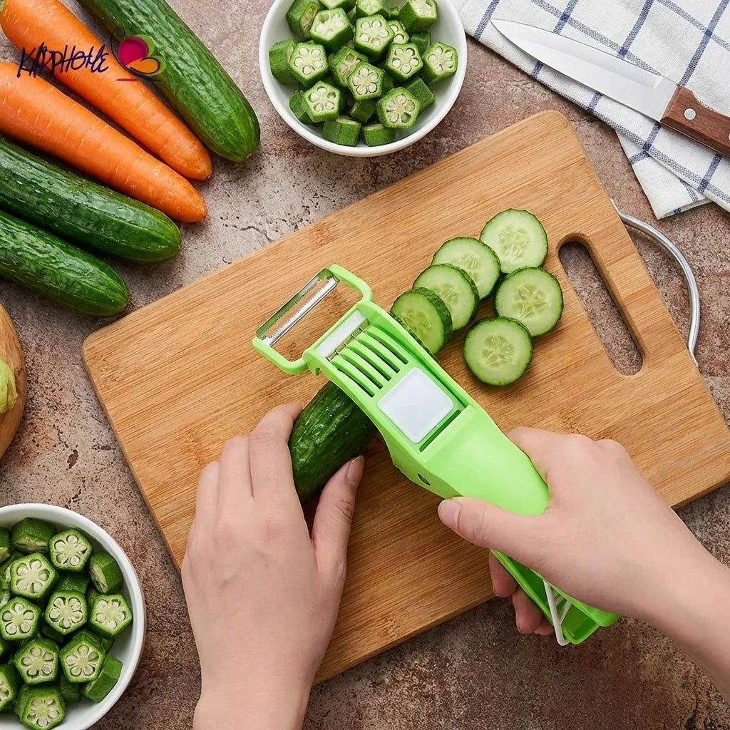 5-Blade Veggie Cutter Peeler