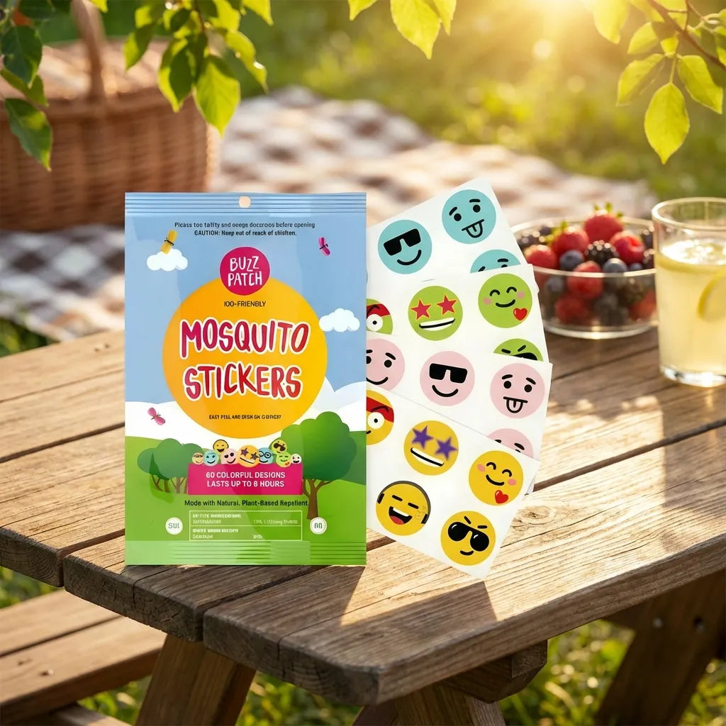 Natural Mosquito Repellent Patches