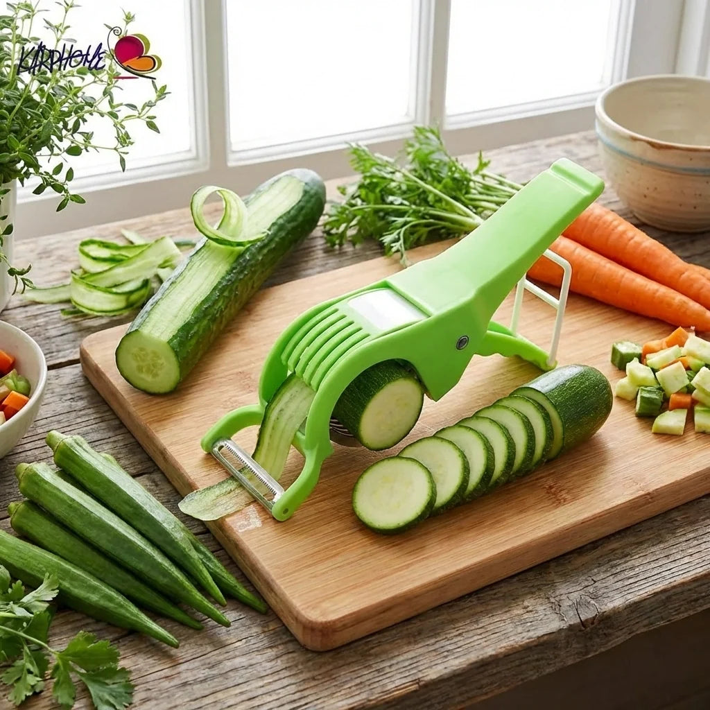5-Blade Veggie Cutter Peeler