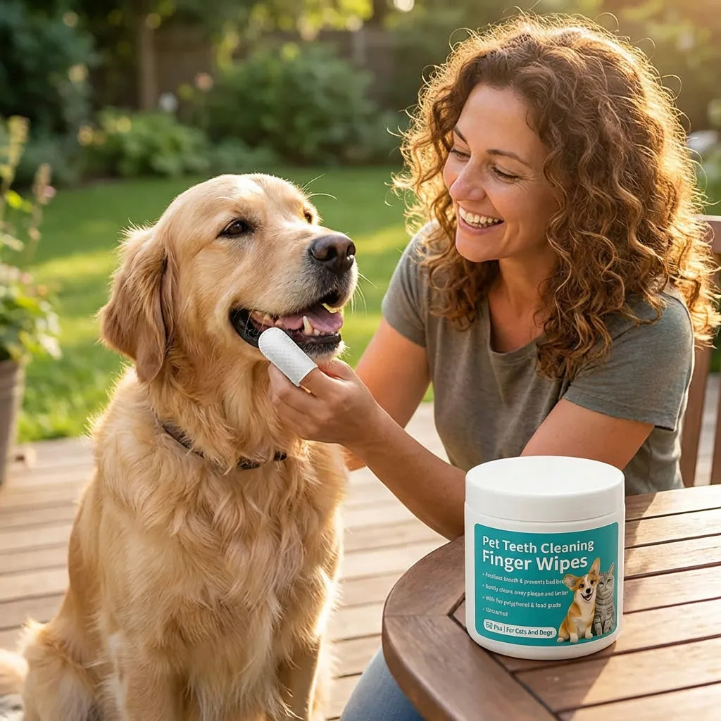 Pet Teeth Cleaning Wipes