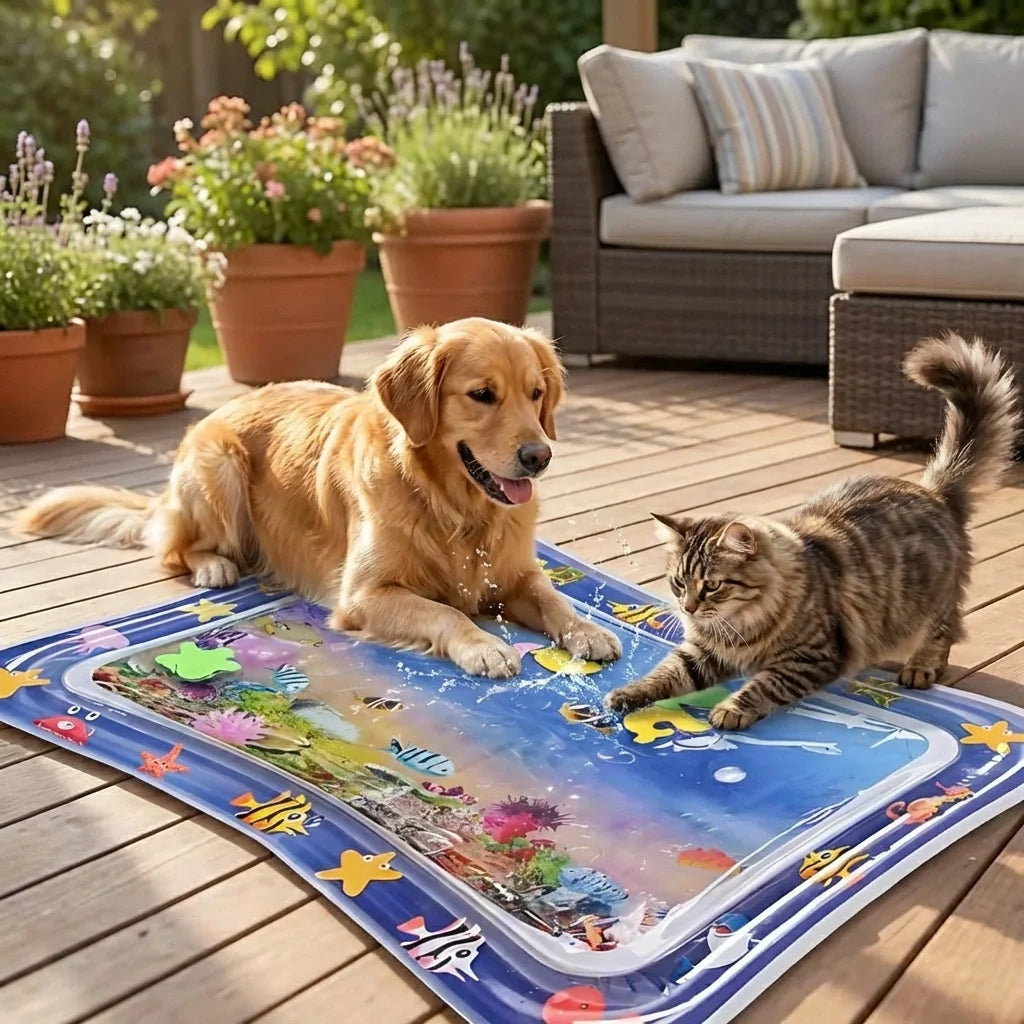 Pet Water Sensory Play Mat