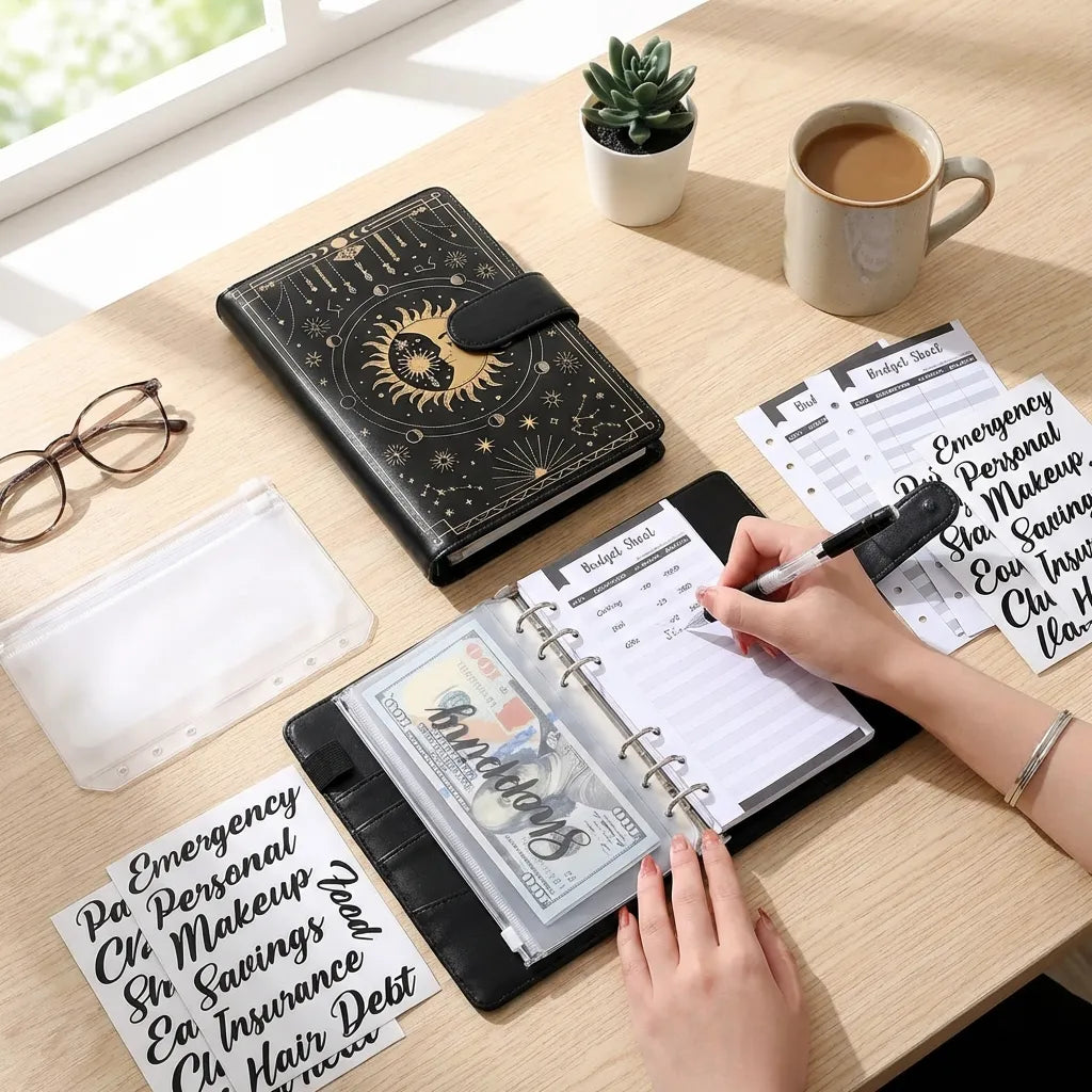 Waterproof Budget Binder Notebook