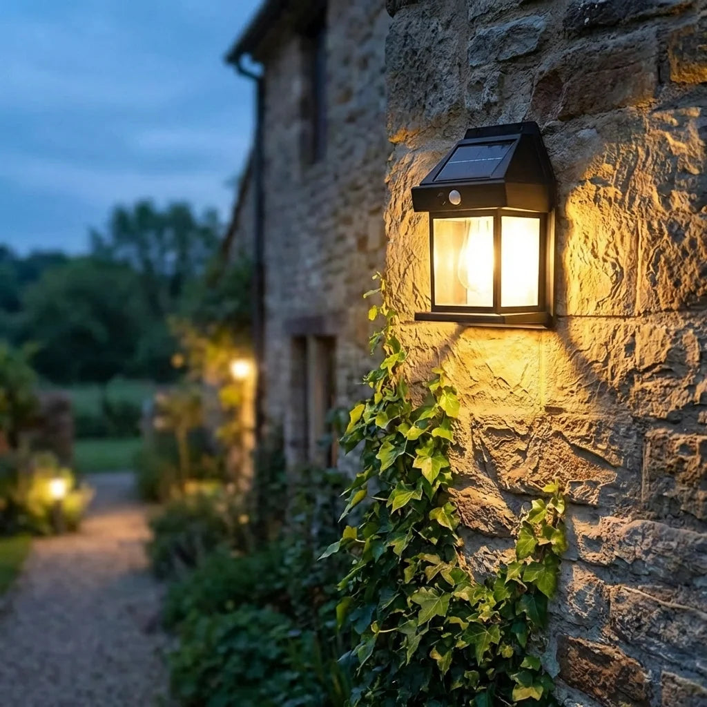 Solar Light Outdoor Wall Light