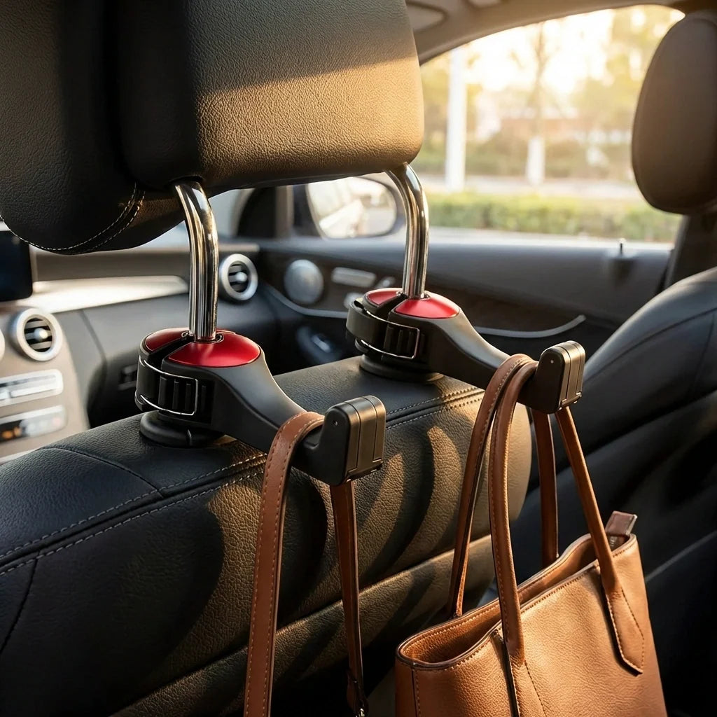 2-in-1 Car Hook Holder