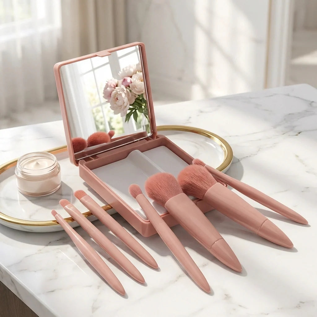 5-in-1 Makeup Brush Kit