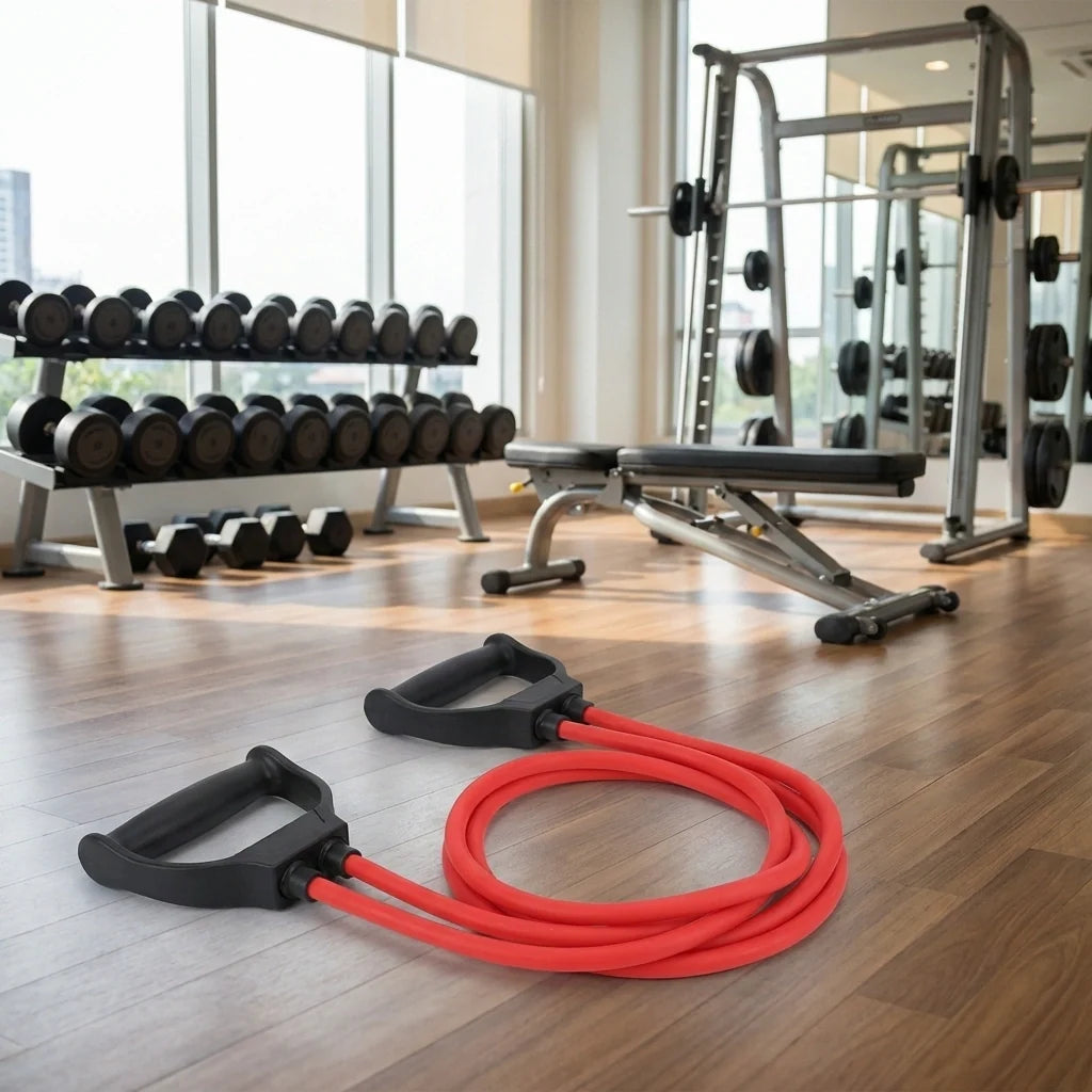 Natural Rubber Resistance Tube Toning Tube for Exercise