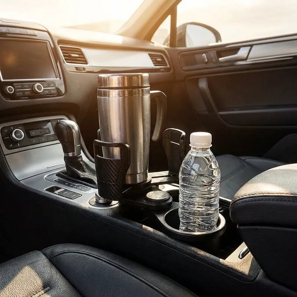 2 in 1 Multifunctional Car Drink Cup Holder Organizer