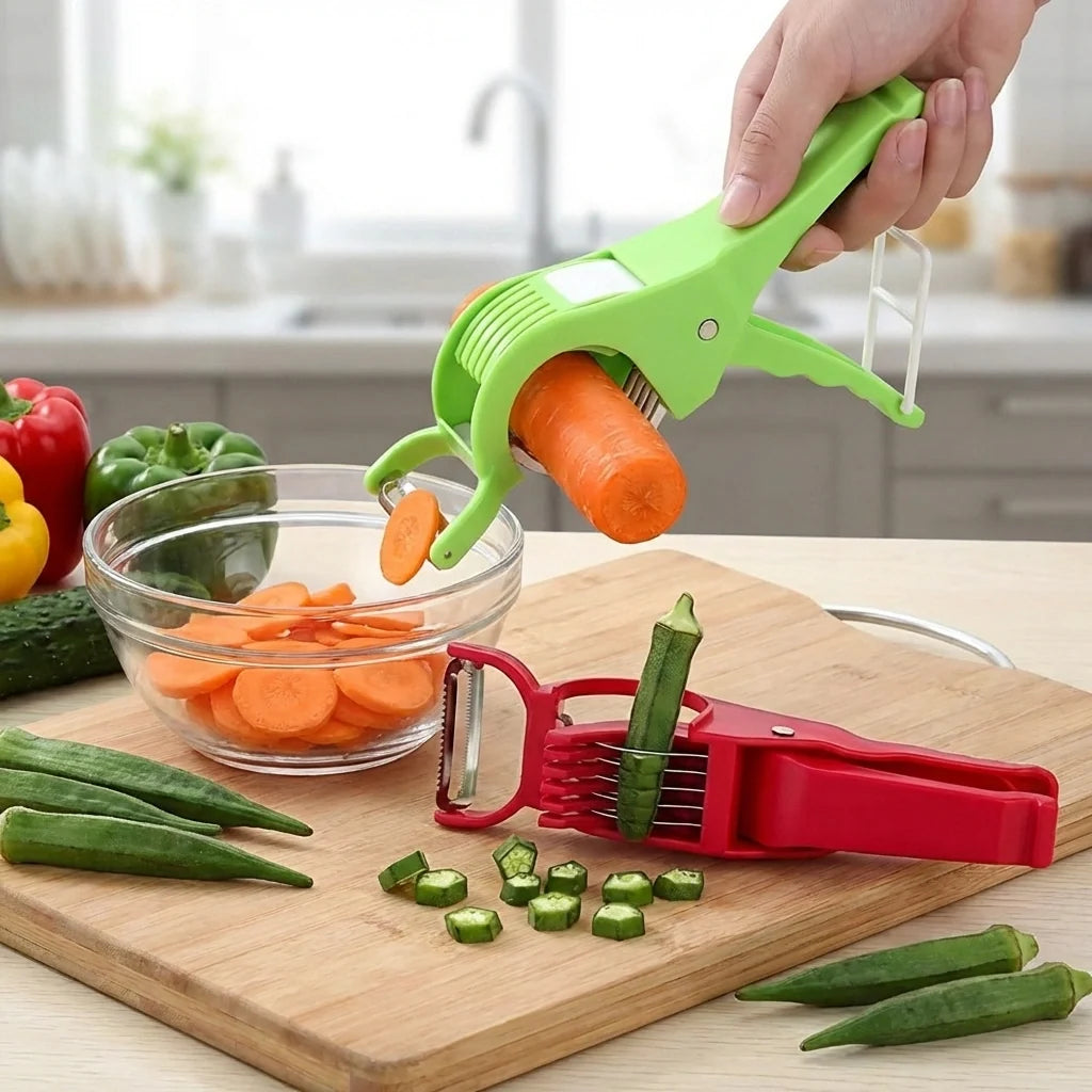 5-Blade Veggie Cutter Peeler