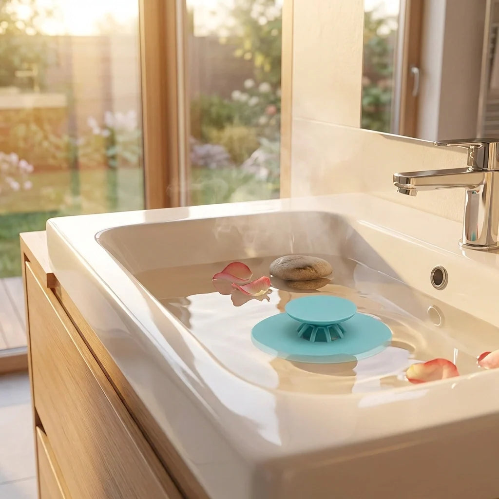 Magic Drain Stopper-Catcher (Pack of 2)