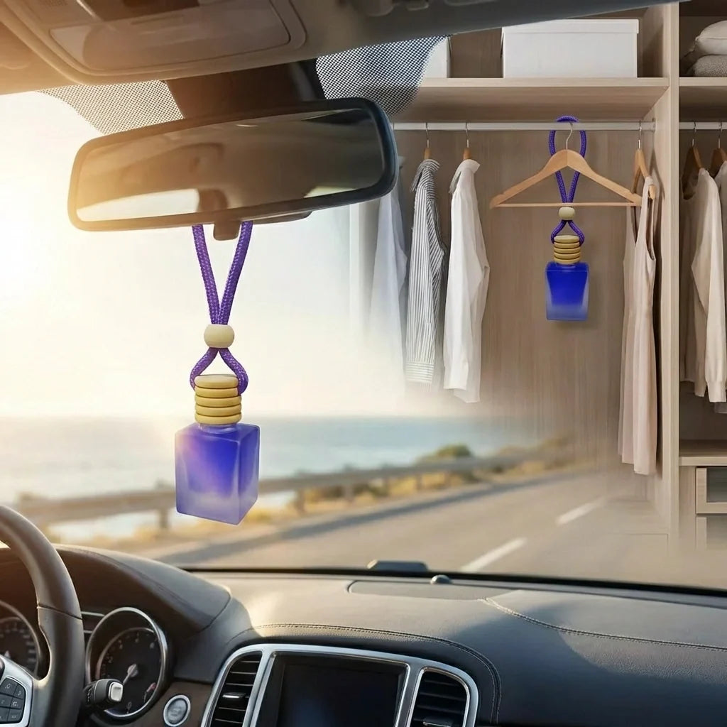 Hanging Car Perfume Pods Diffuser Scent (Pack of 1 Assorted Perfume)