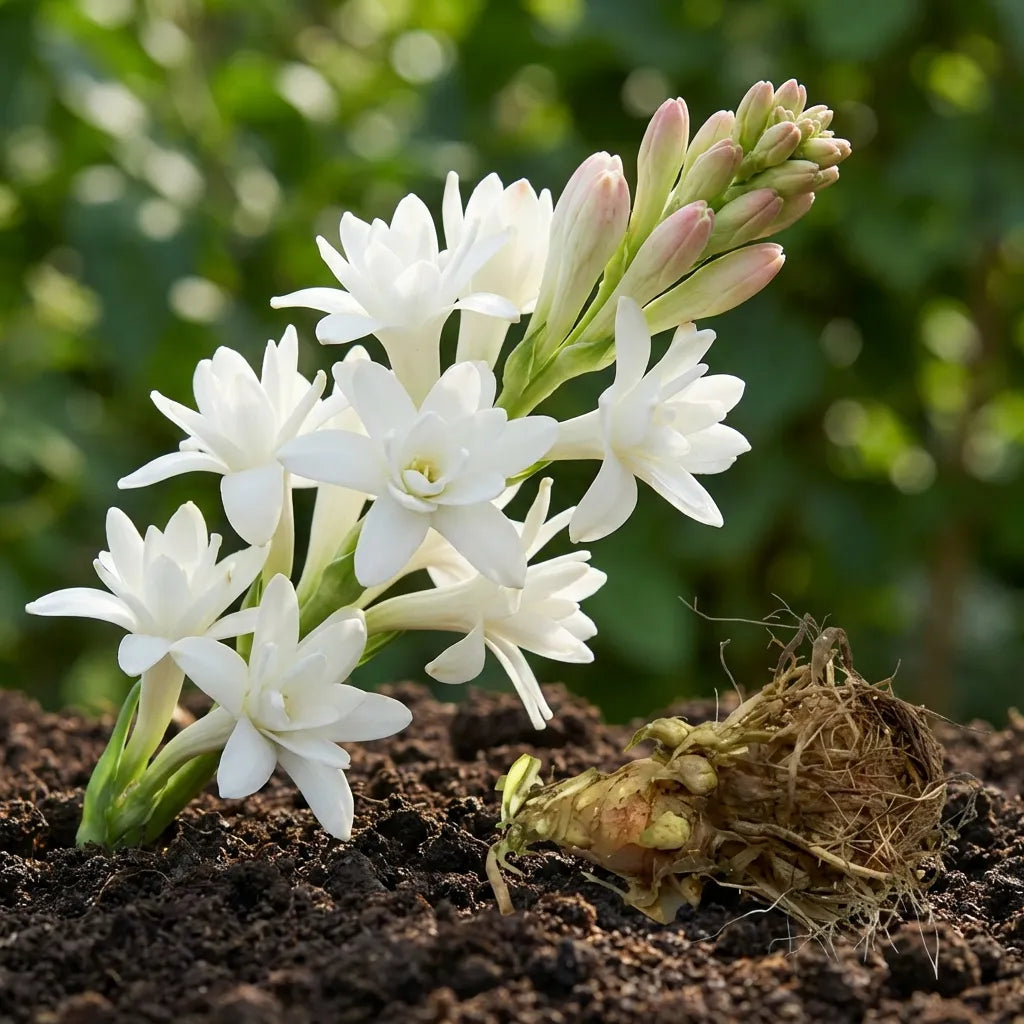 Fragrant Double Tuberose Bulbs