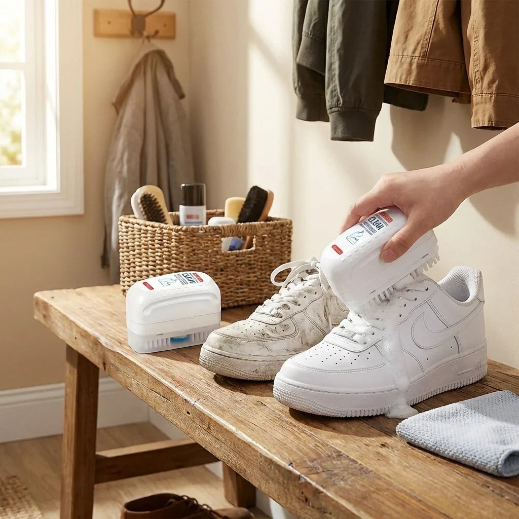 Dual-Sided Shoe Cleaning Brush