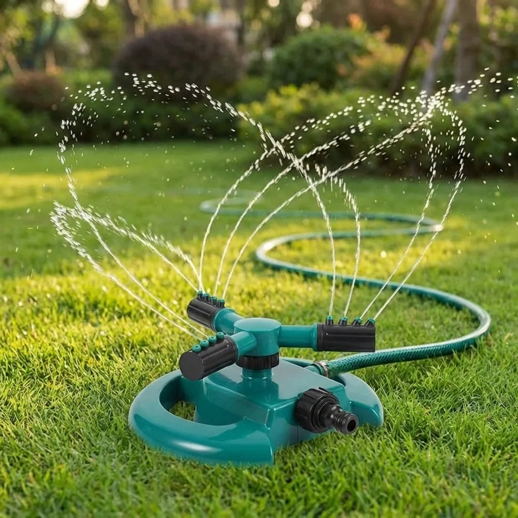 360° Rotating Lawn Sprinkler