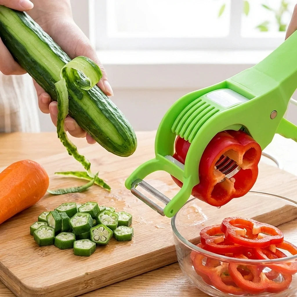 5-Blade Veggie Cutter Peeler