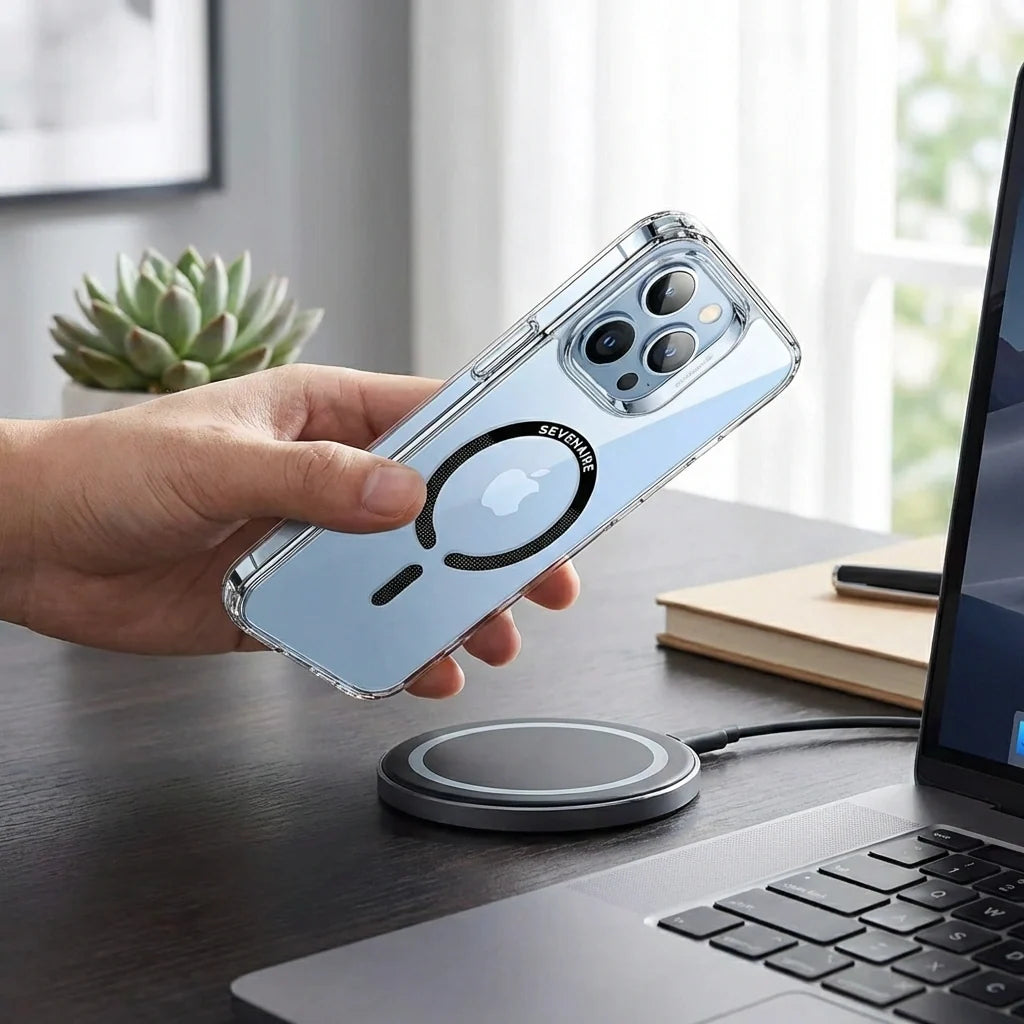 Magnetic Metal Plate Ring For Magsafe Wireless Charger