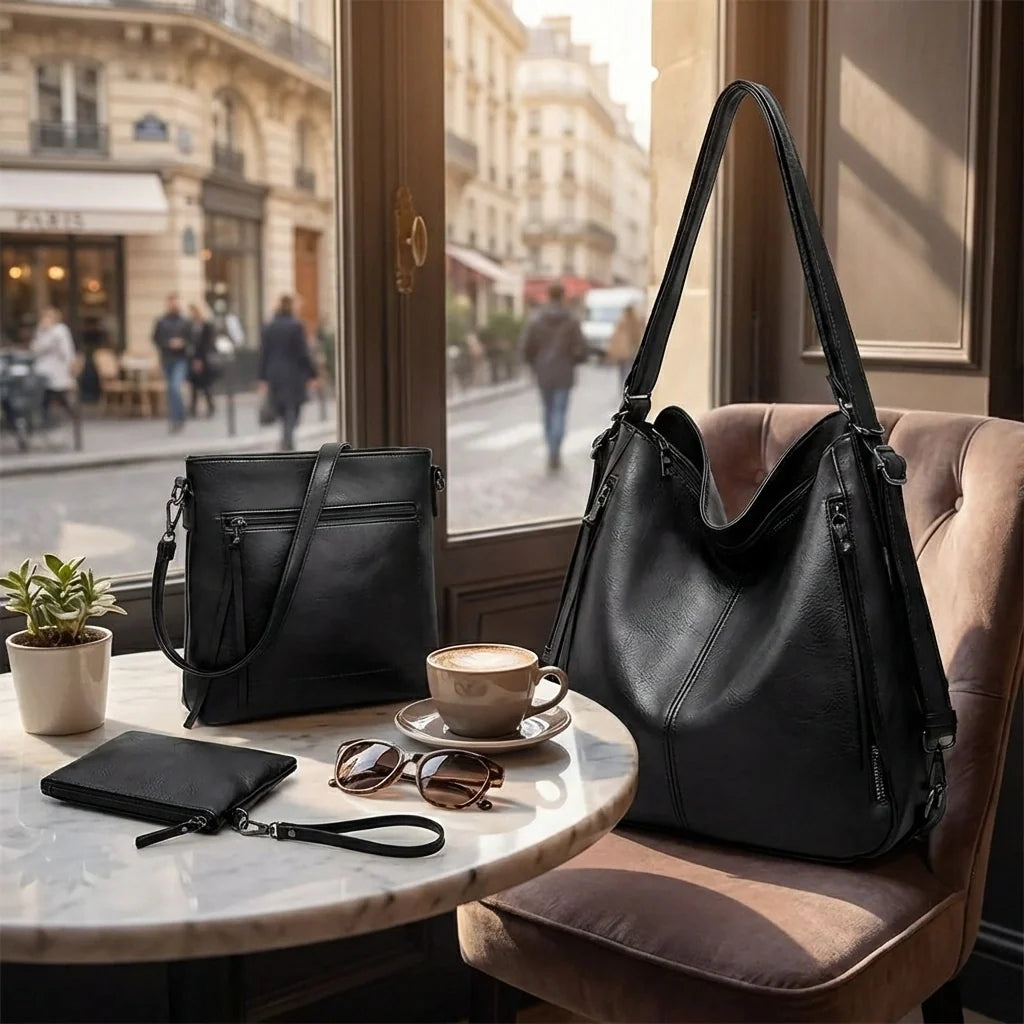 3-Pcs Handbags Set for Women