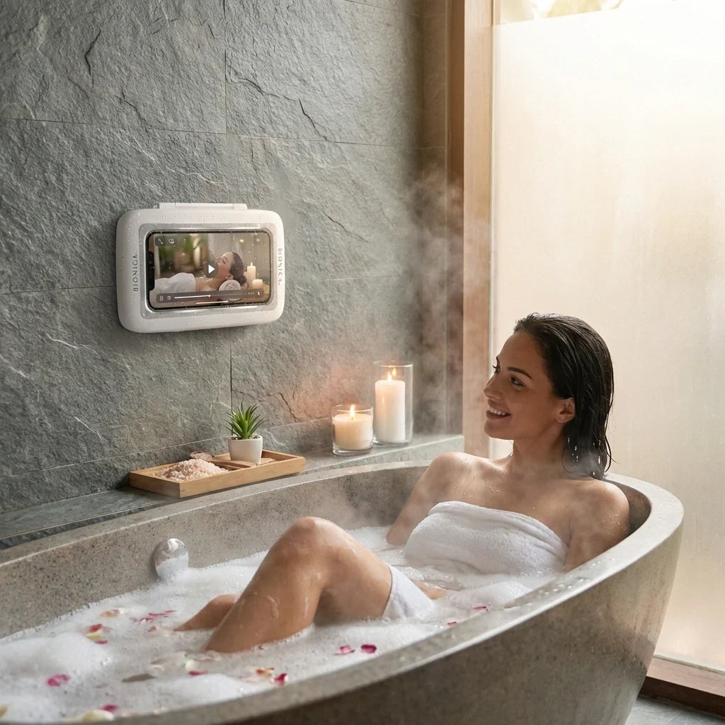 Waterproof Shower Phone Holder