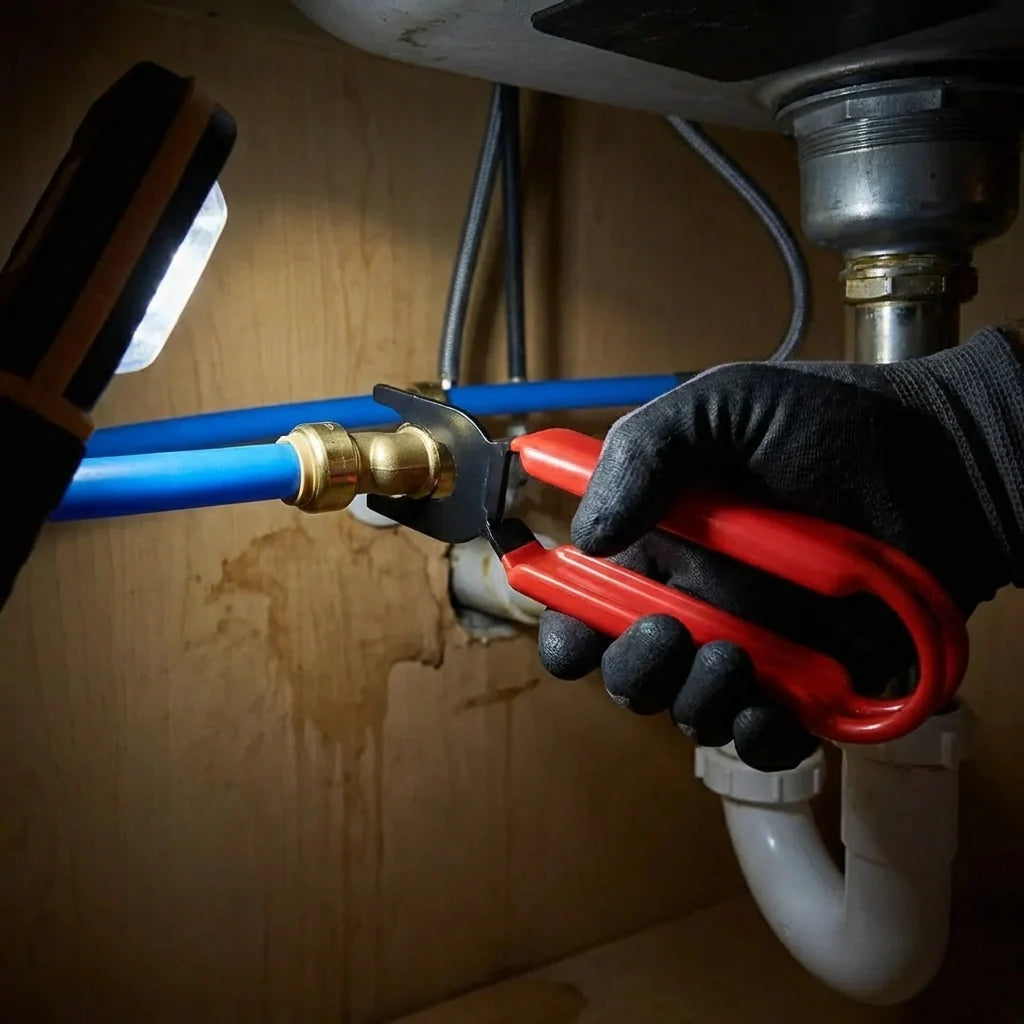 3 Size Push-to-connect Clamp Tong Tool