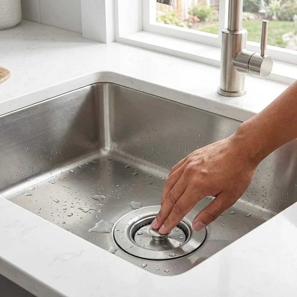 Clog-Proof Sink Strainer