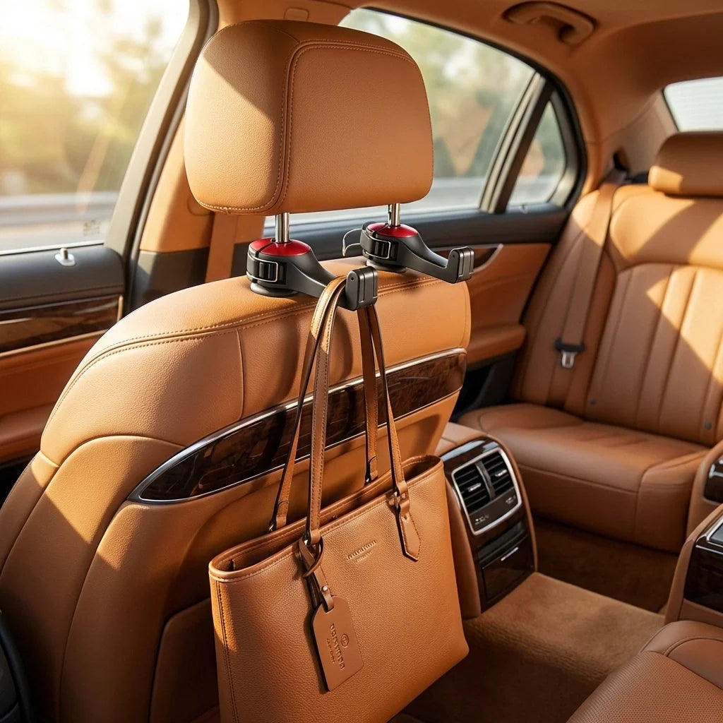 2-in-1 Car Hook Holder