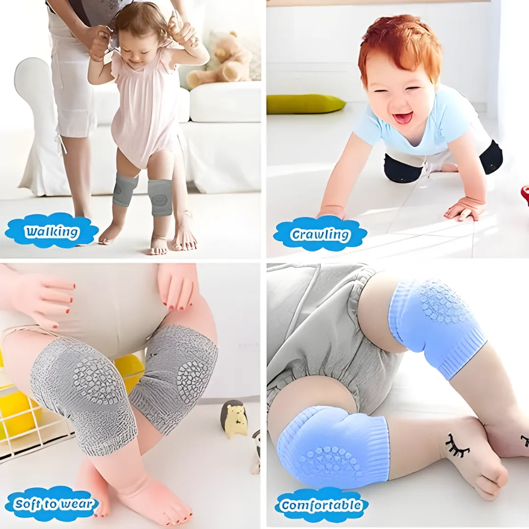 2 Pair Baby Knee Pad For Safety Crawling