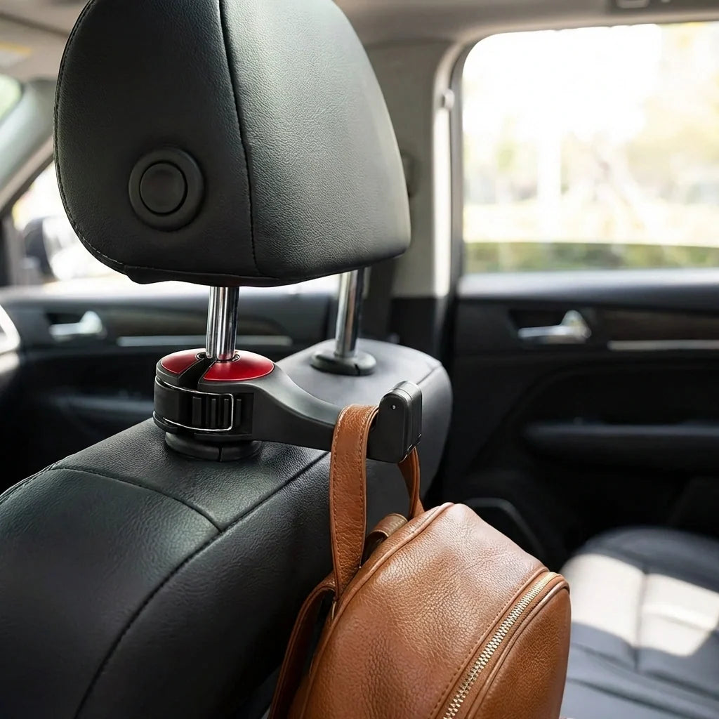 2-in-1 Car Hook Holder
