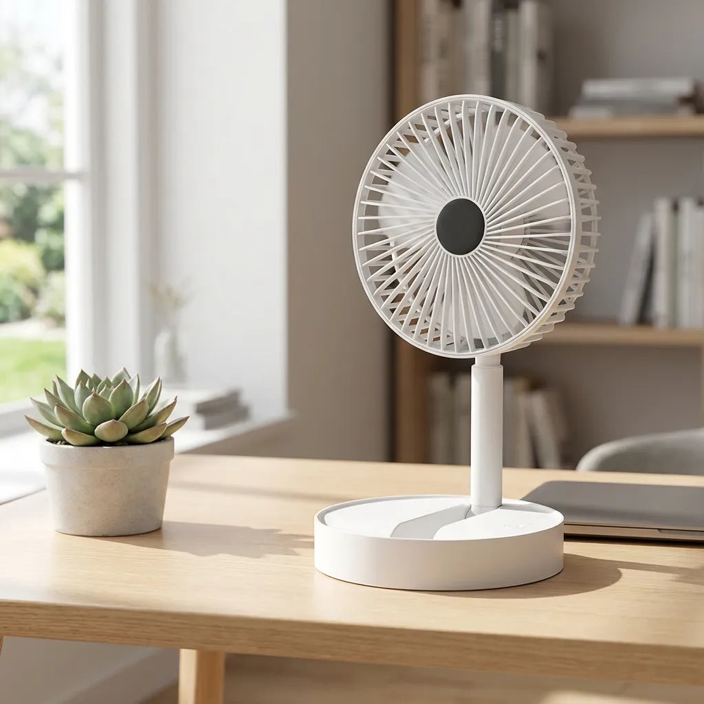 Powerful Rechargeable High Speed Table Desk Fan