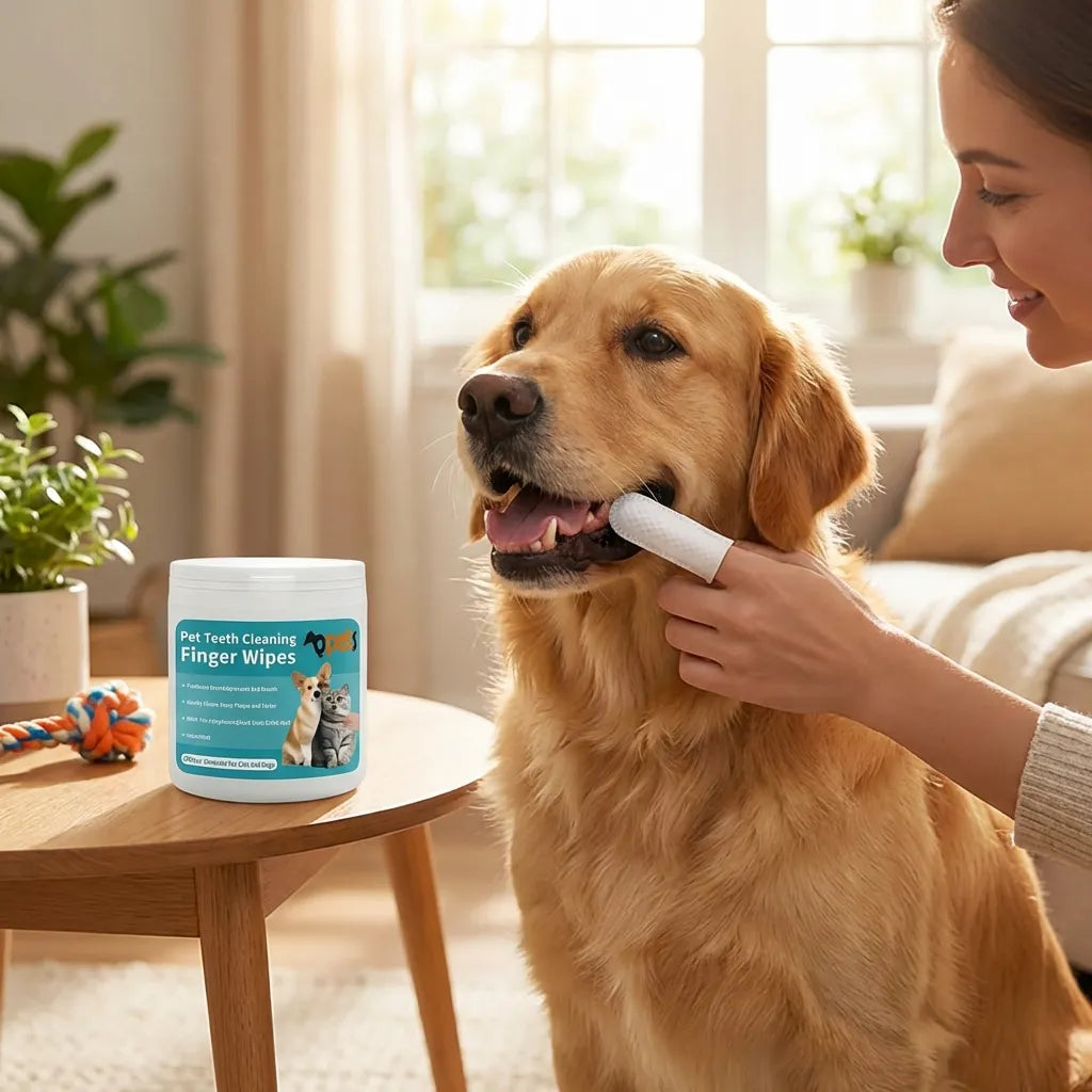 Pet Teeth Cleaning Wipes
