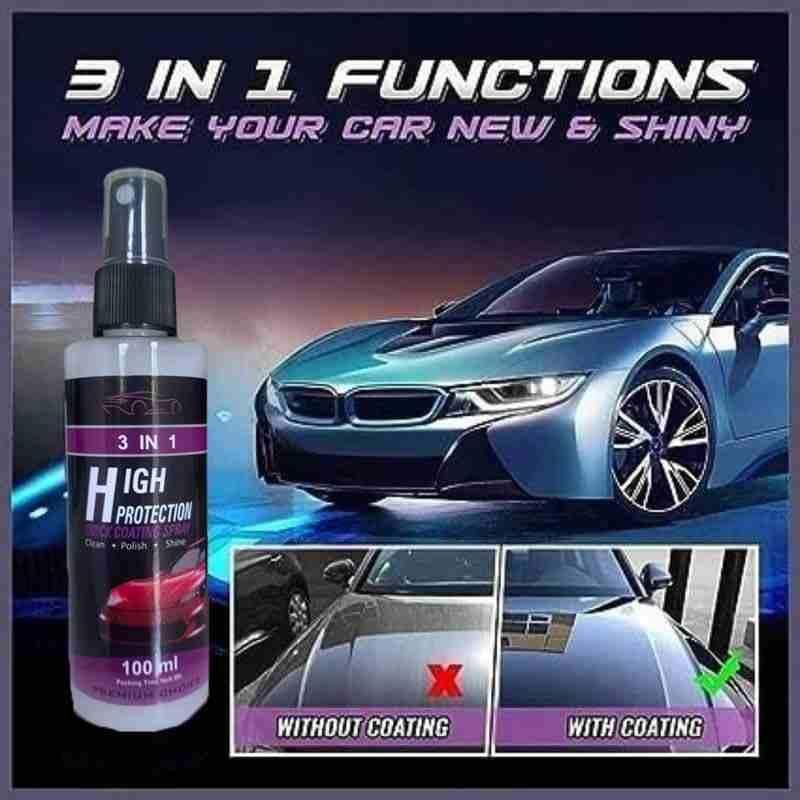 3 in 1 High Protection Quick Car Ceramic Coating Spray