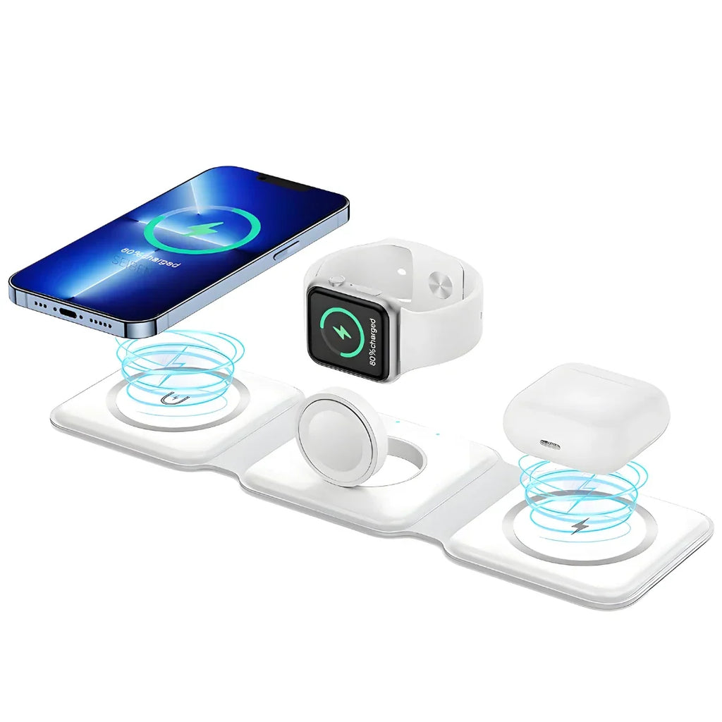 3 in 1 Magnetic MagSafe Wireless Charger