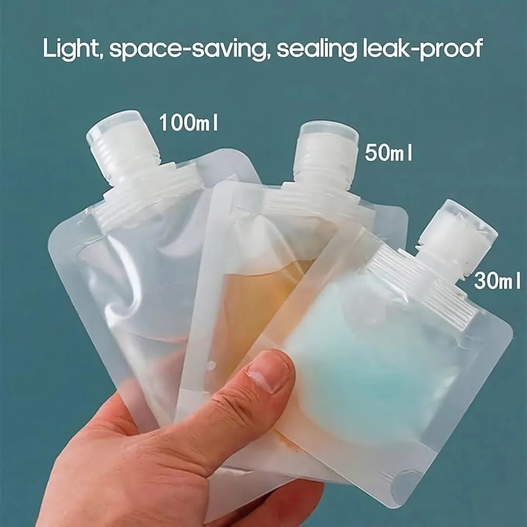 3 Travel Liquid Bags