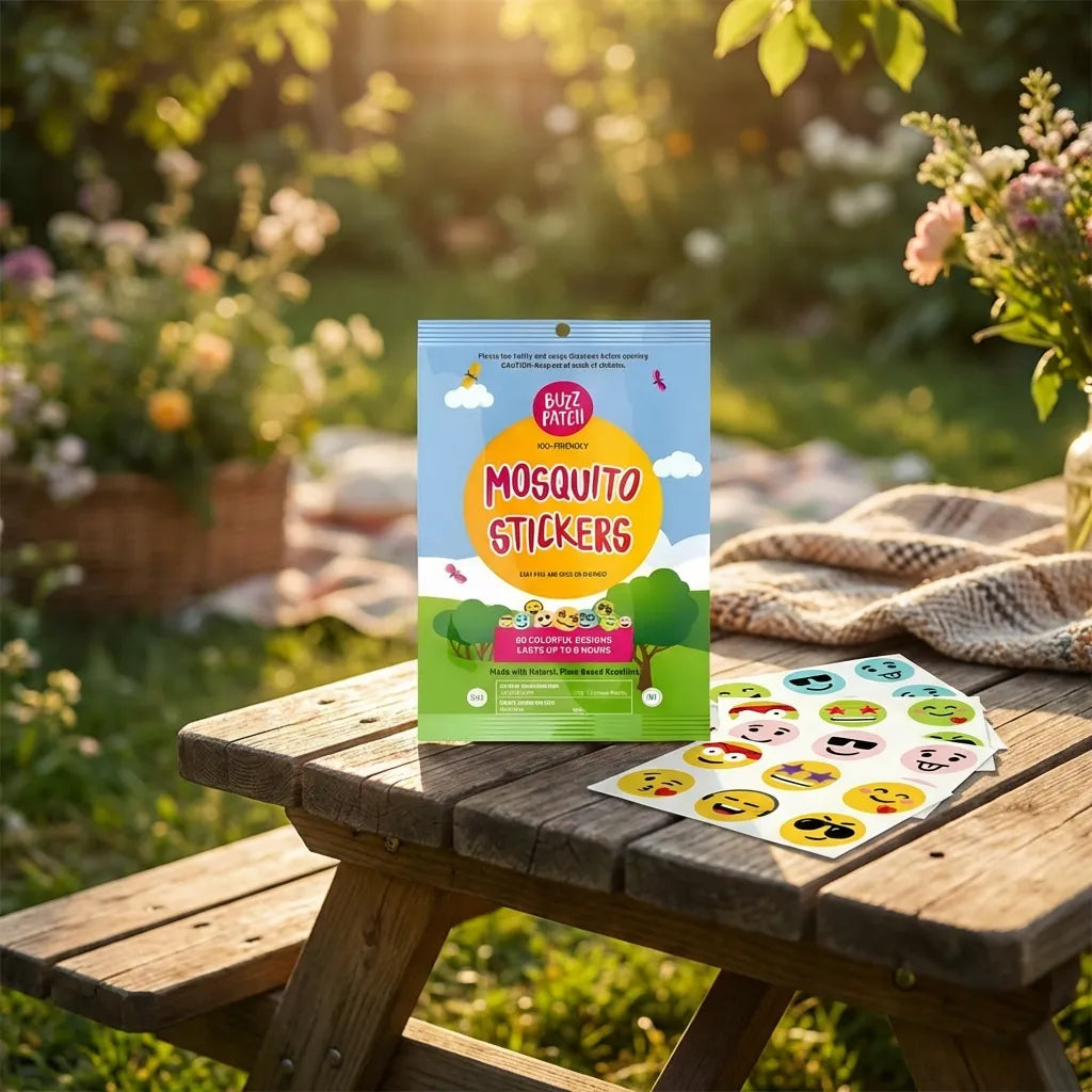 Natural Mosquito Repellent Patches