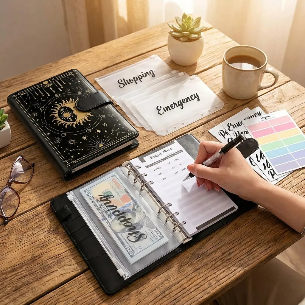 Waterproof Budget Binder Notebook