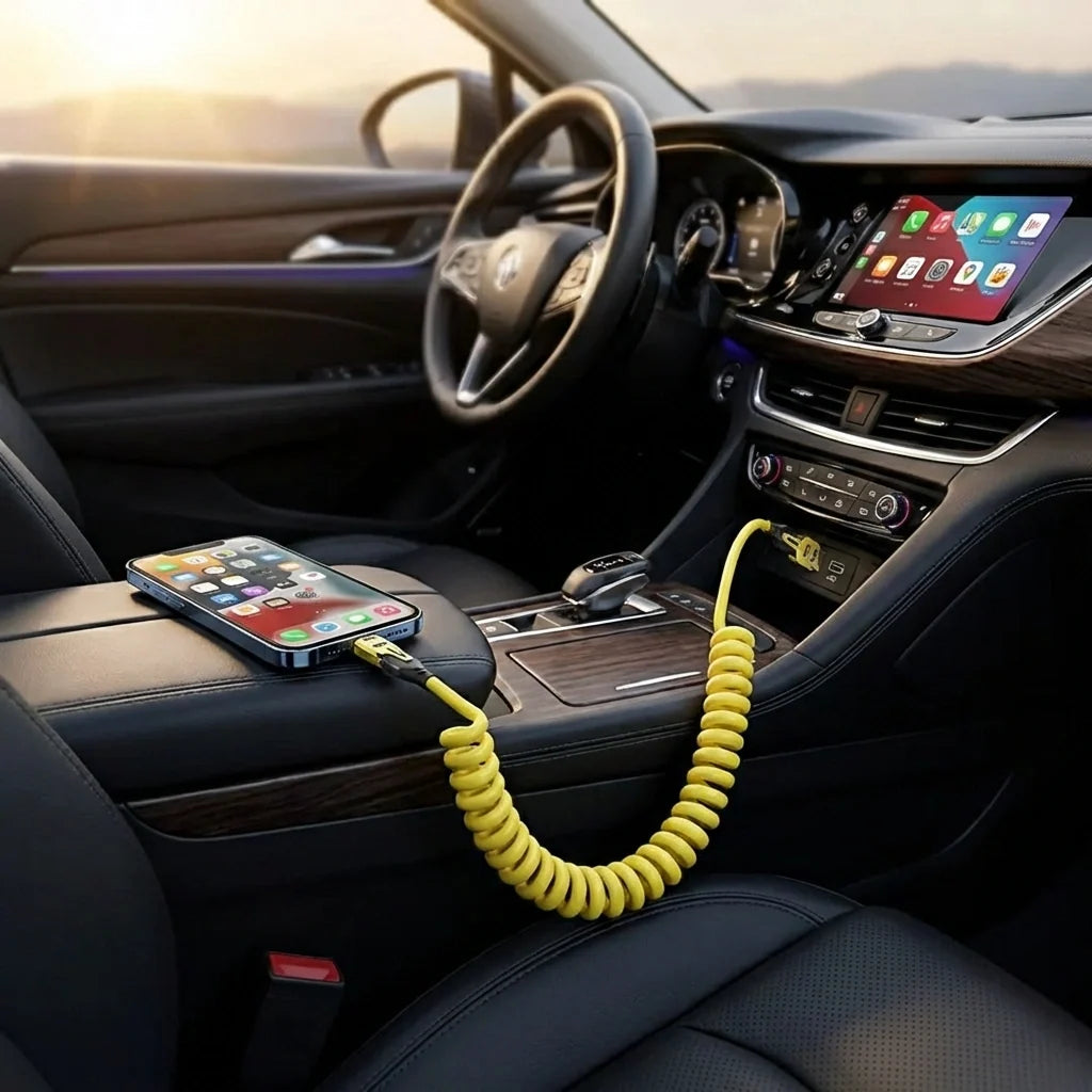4 in 1 Spring Data Cable