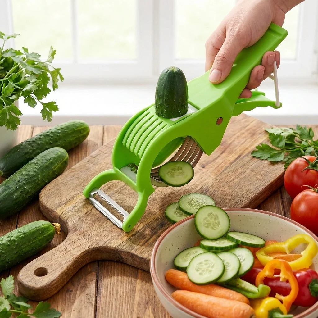 5-Blade Veggie Cutter Peeler