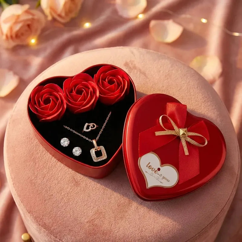 Floweraura Sparkling Love Adornments Jewelry