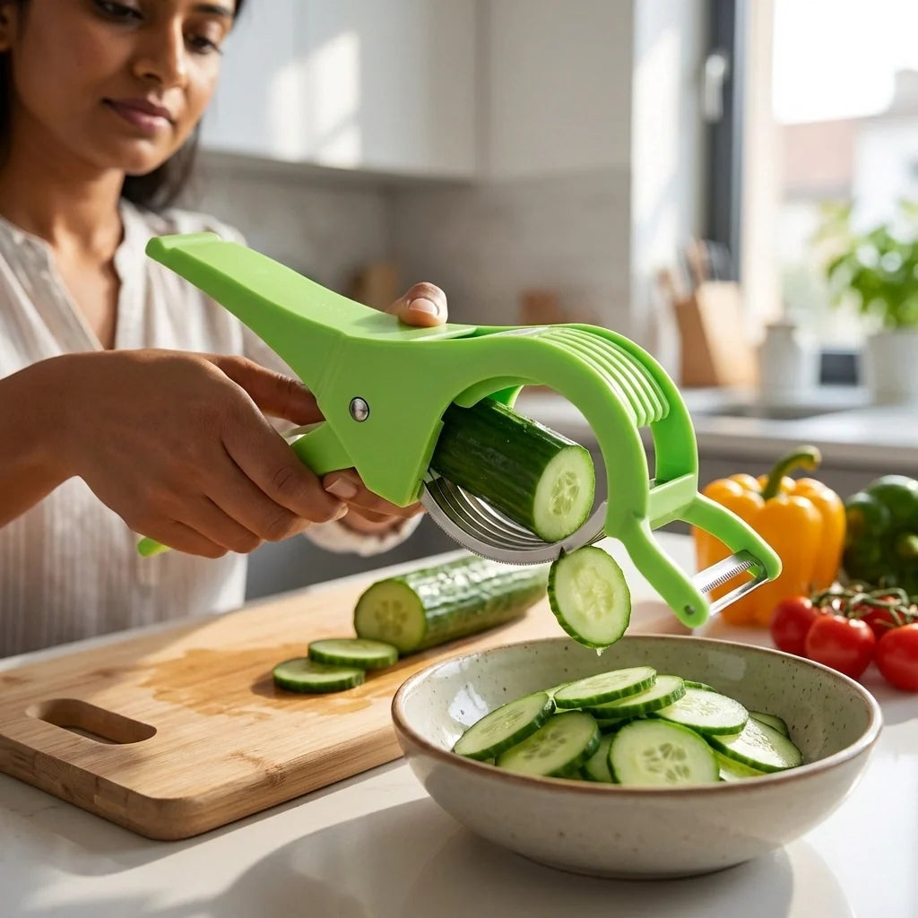 5-Blade Veggie Cutter Peeler