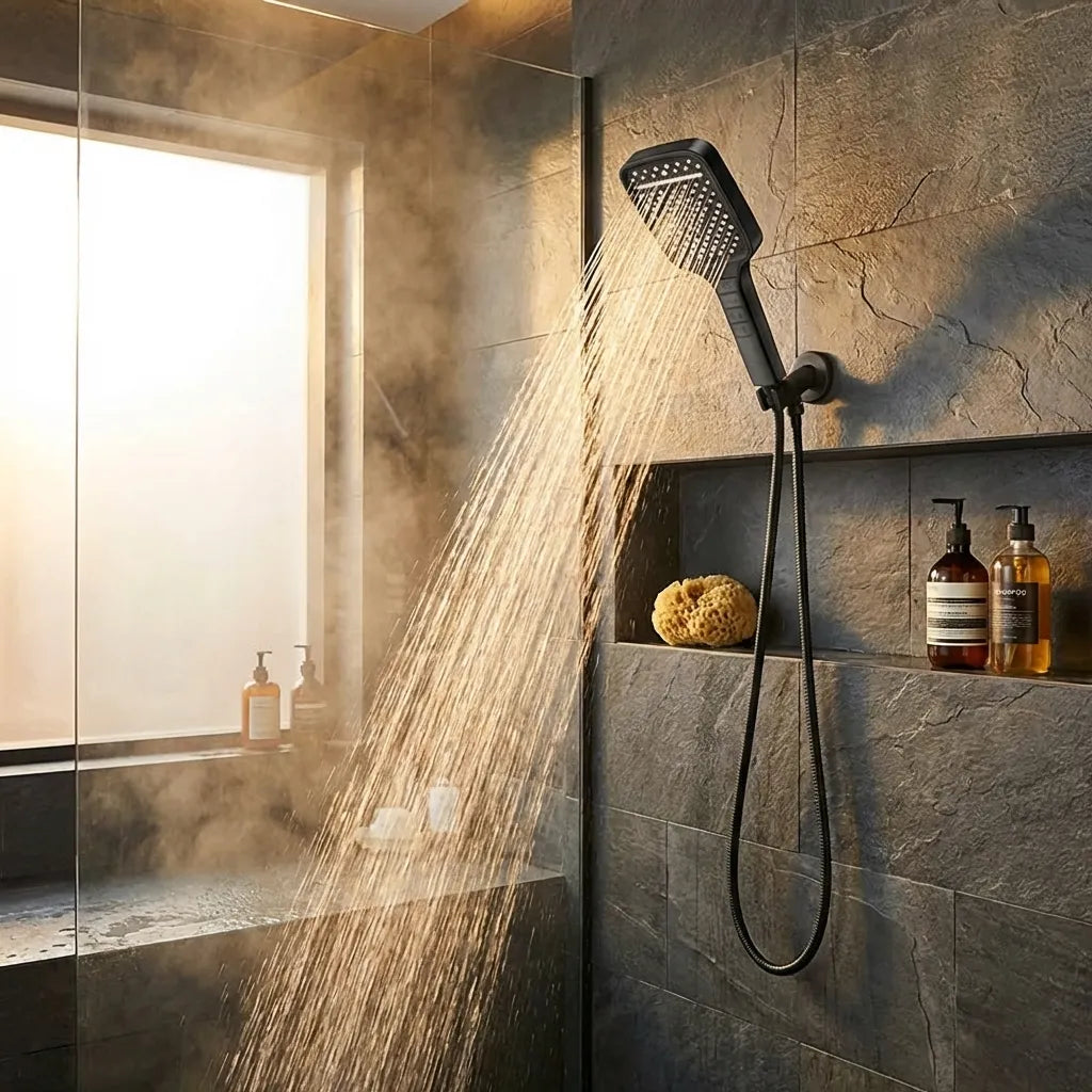 Hand Shower for Bathroom Without Hose Pipe