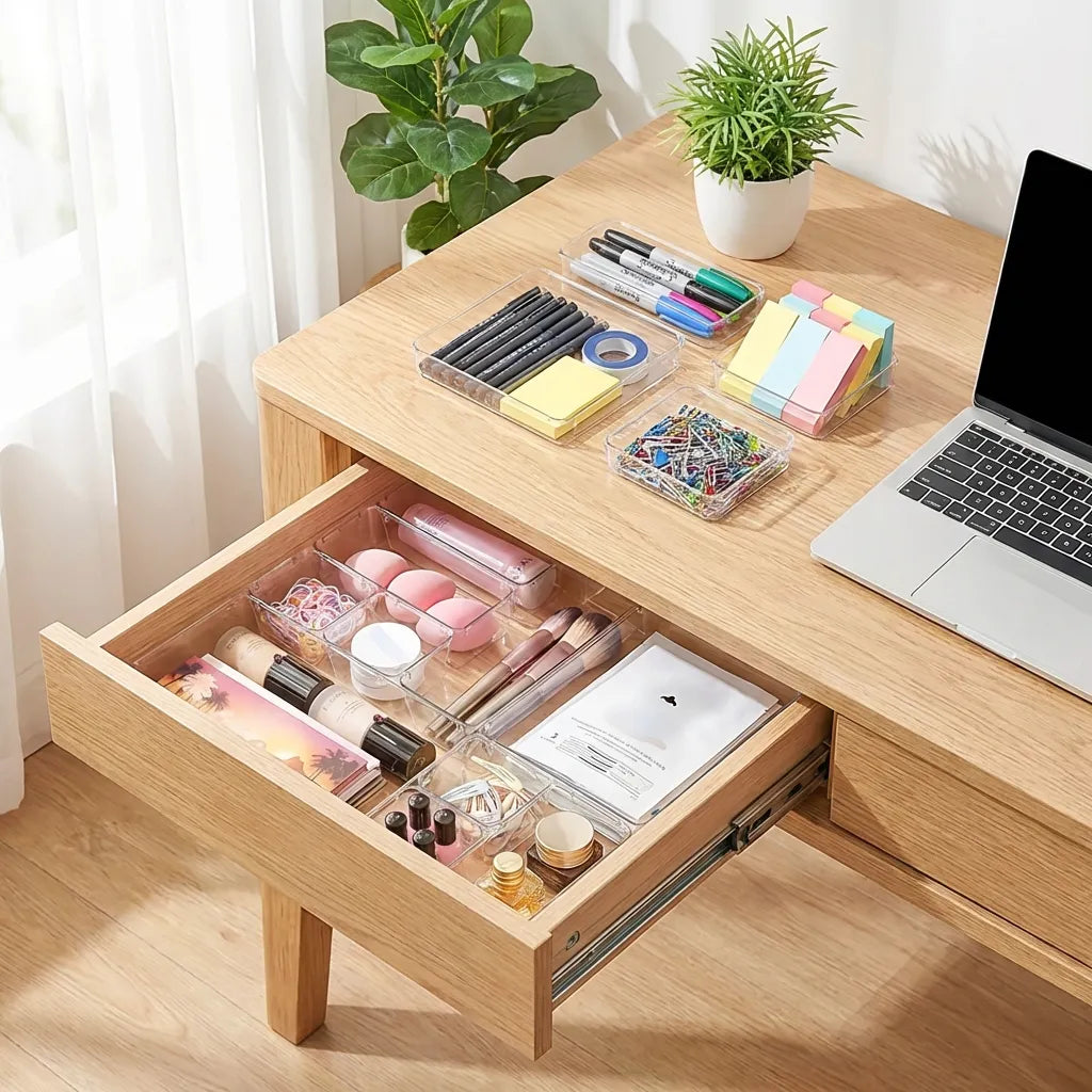 7Pcs Acrylic Drawer Storage Organiser