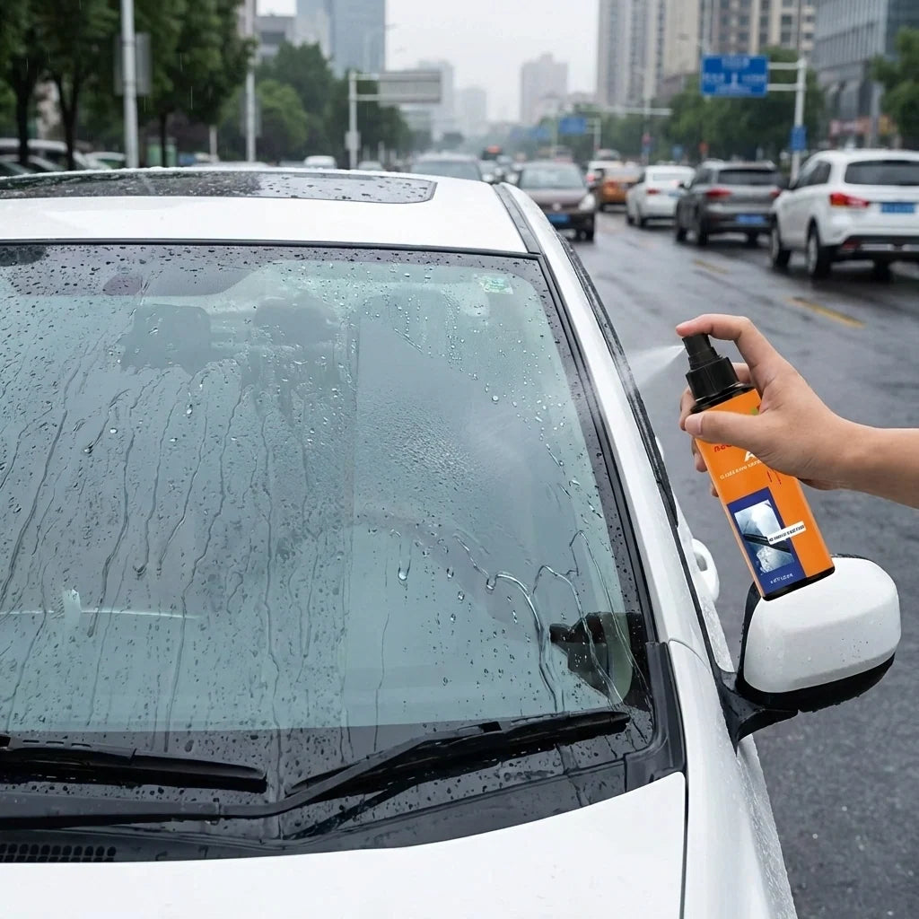 Glass Rain Repellent Spray