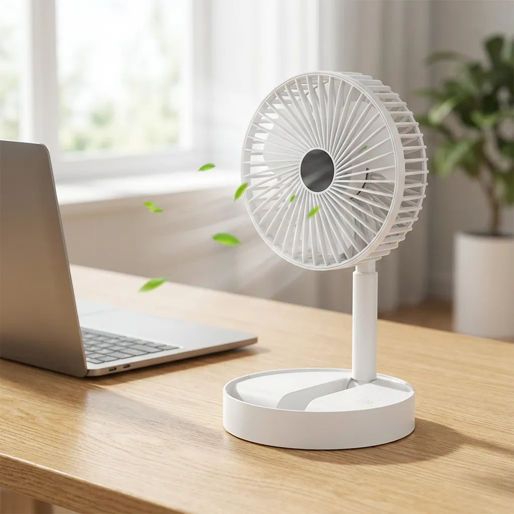 Powerful Rechargeable High Speed Table Desk Fan