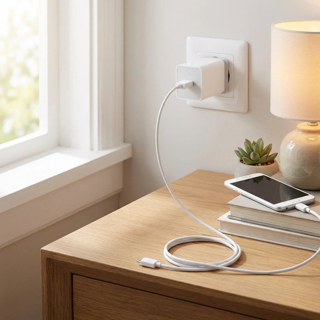 Charger Adaptor With Data Cable For Android