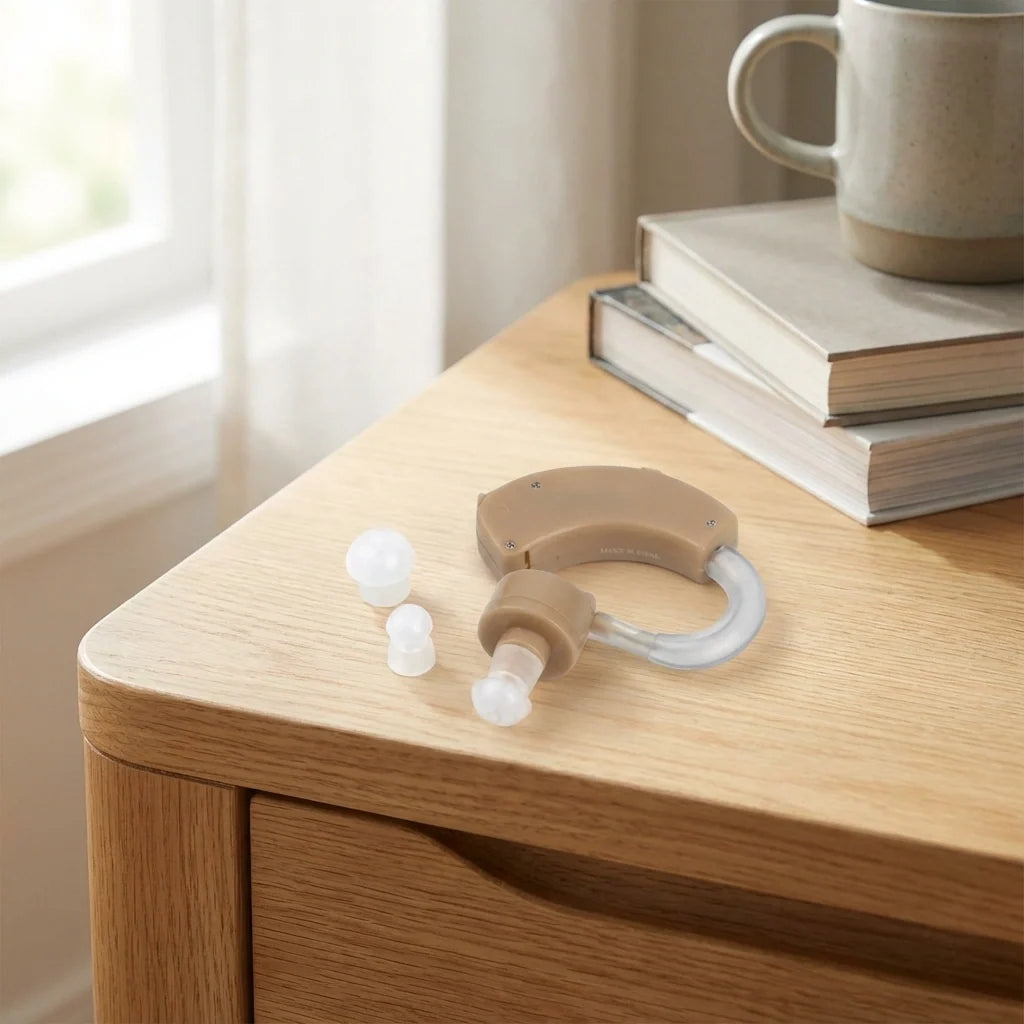 Lightweight Behind-the-Ear Sound Amplifier