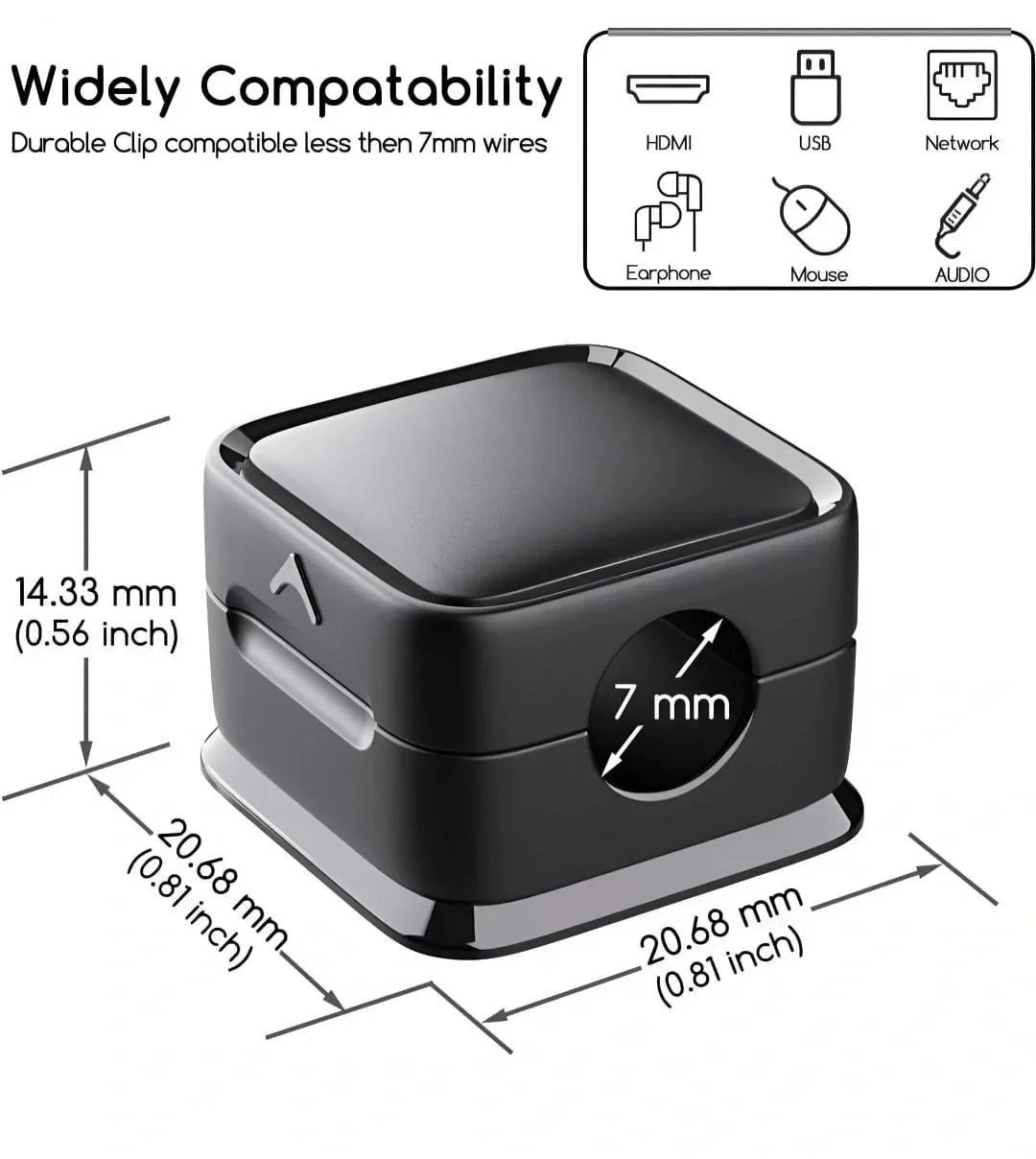 6-Pack Cable Clips