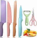 6 Pieces Kitchen Knife Set
