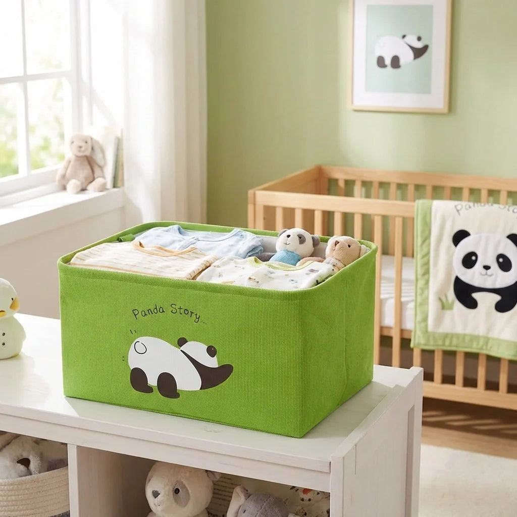 Little Panda Storage OrganizerStore Wardrobe Organizer For Clothes