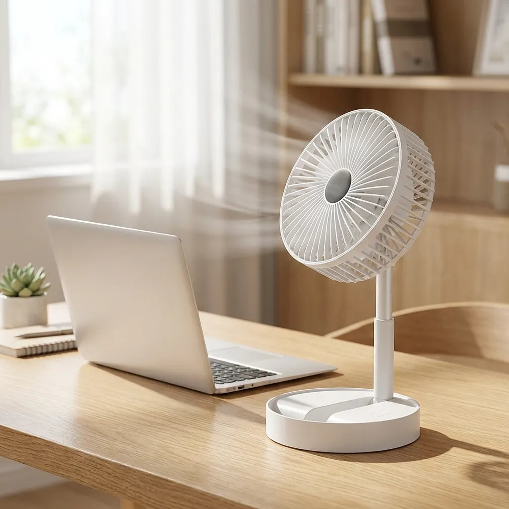 Powerful Rechargeable High Speed Table Desk Fan